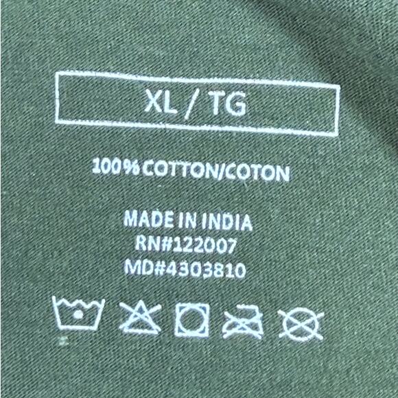 Hooey Men’s XL Green Long Sleeve Graphic Logo Western Rodeo T-Shirt Casual Top - Picture 3 of 7